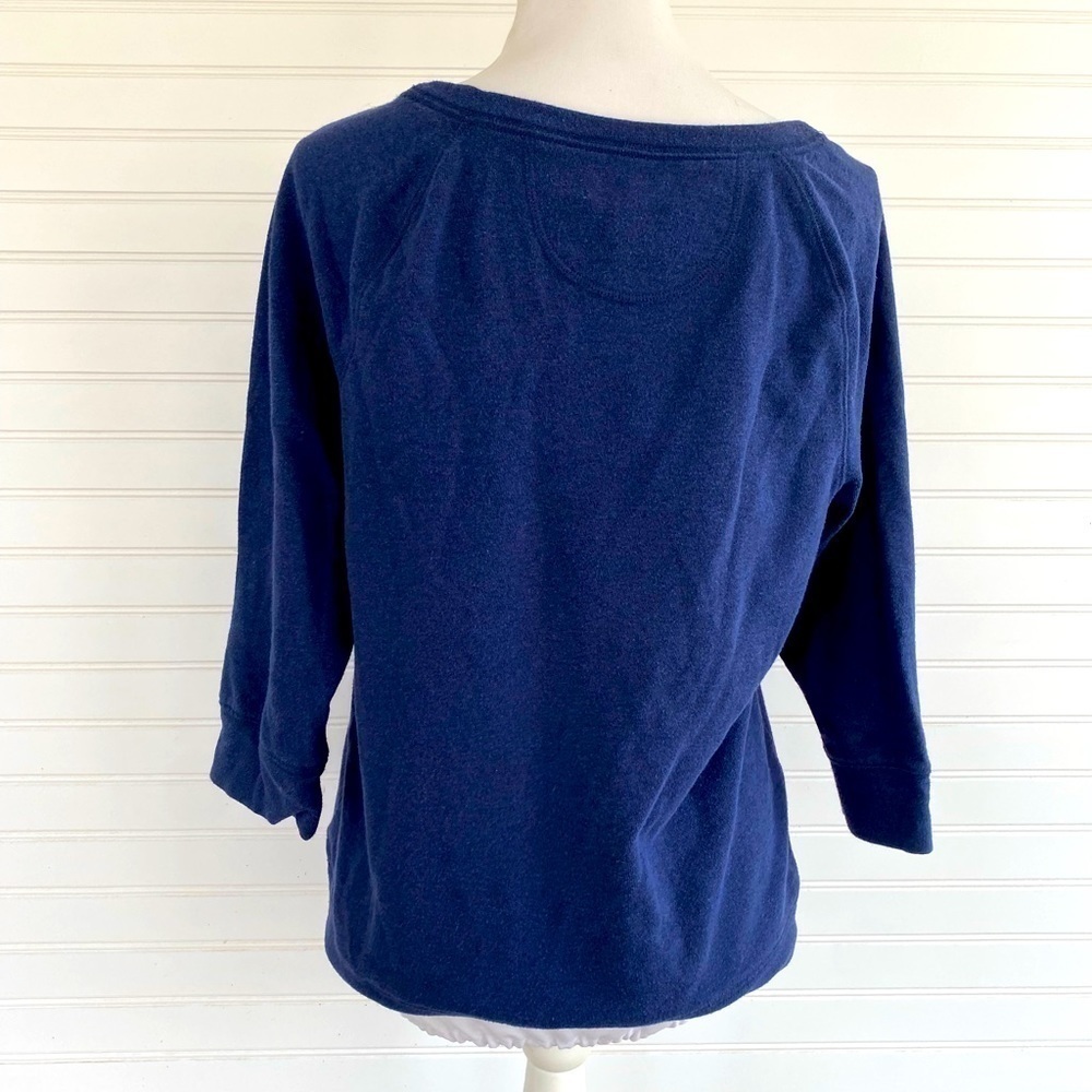 Embroidered crewneck sweater Size XL - Picture 3 of 9